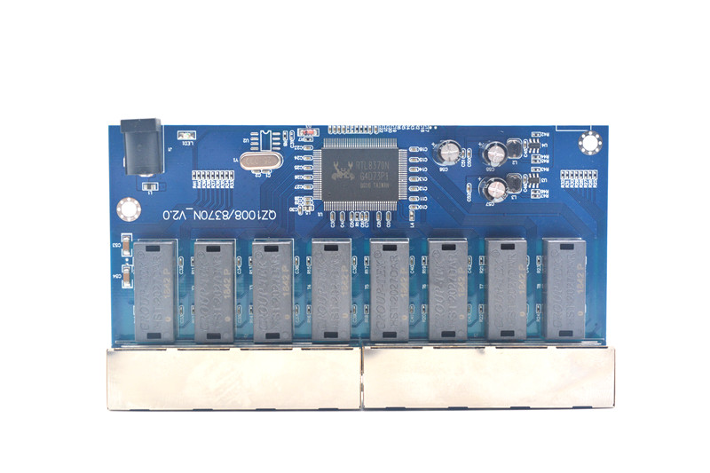 Yongle Micro 8-port all-gigabit switch network monitoring 8-way broadband Ethernet switch network line splitter