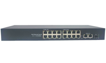 Standard 16 2PoE Optoelectronic Optical Fiber Switch 16 100 Mega POE 2 Gigabit Uplink 1 Gigabit SFP Optical Port