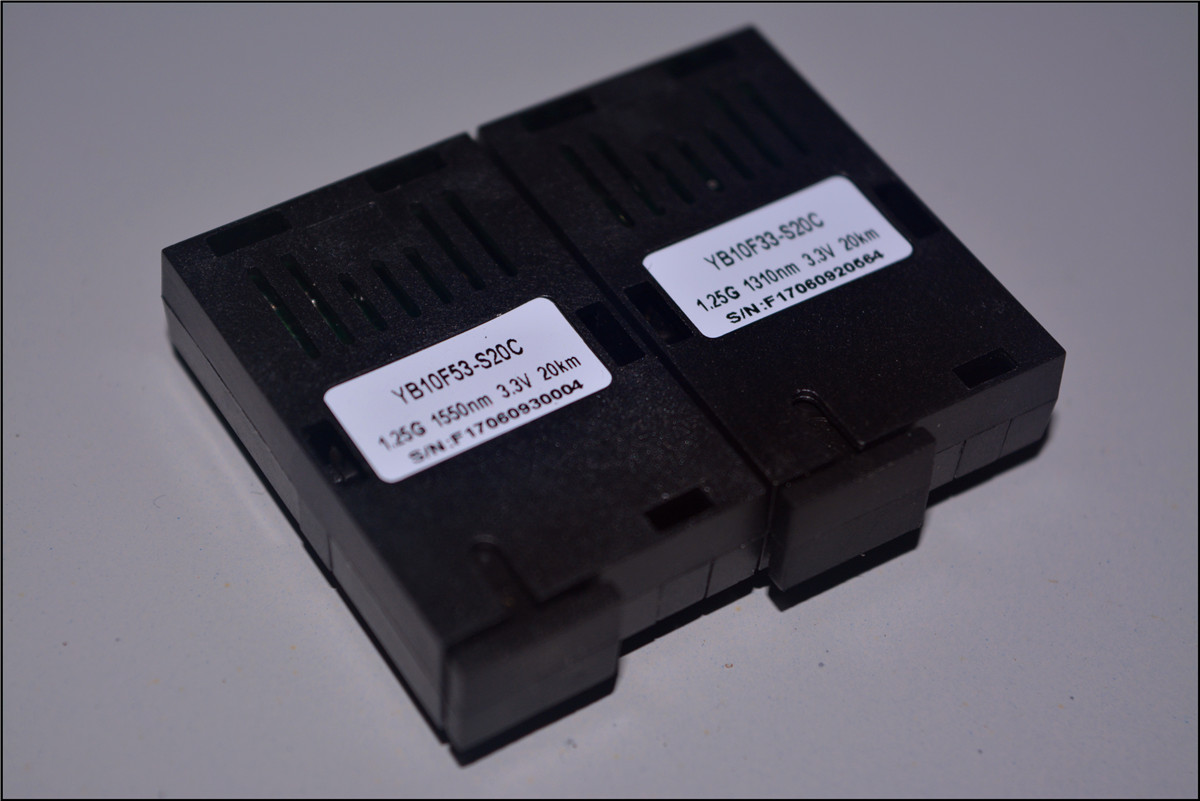 1 25G Gigabit 1*9 optical module 1000M optical module SC interface Single Mode Single Fiber All New Fiber Devices