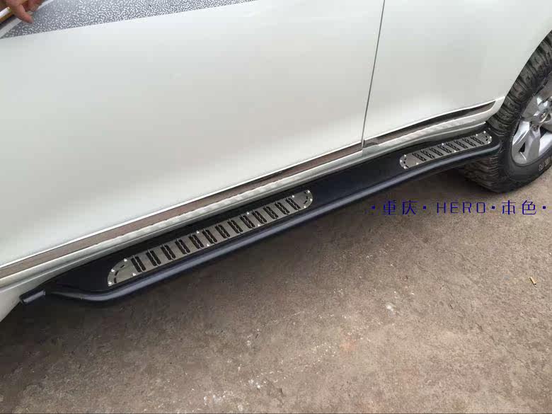ToyotaLC150 side lever Prado cross-country modified side protective lever Prado foot pedal competitive side bar