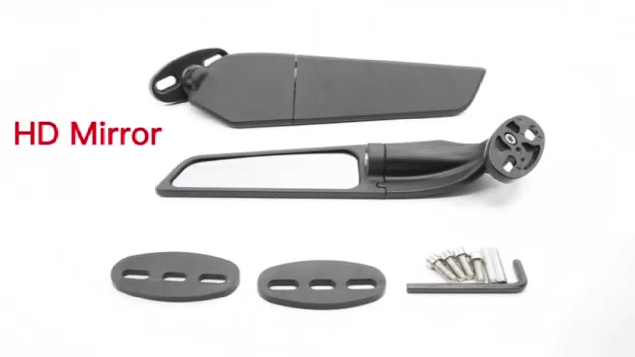 CNC Aluminum Adjustable Rotating Side Rearview Mirror for ZX10R