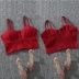 Áo vest nữ mùa hè nữ sinh viên hoang dã nhung bụng quây ống ngắn áo sơ mi đồ mặc nhà Áo ba lỗ