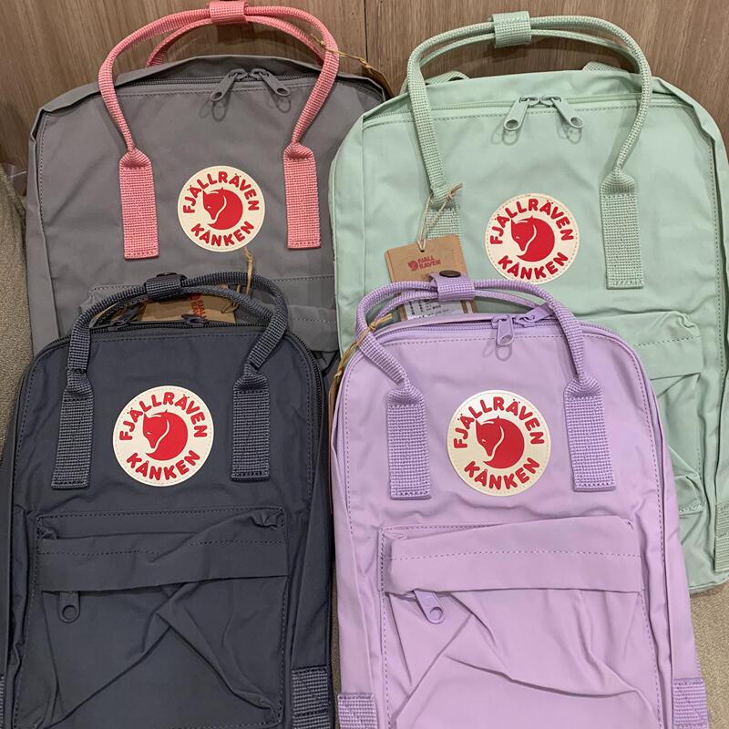 Swedish Genuine Fjallraven Arctic Fox Backpack Kanken Unisex Lightweight Travel Backpack School Bag Sports
