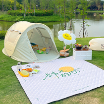 Childrens quick-open tent for girls and boys indoor and outdoor outdoor camping picnic folding portable playhouse small house