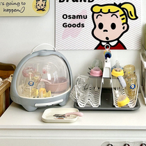 Baby bottle drain rack milk bottle rack drying rack dust-proof drain rack water filter rack storage rack for drying