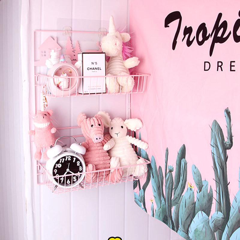 Wall shelve free of punching wall-mounted upper bunk beds Dormitory Gods Woman Dorm Room Wall Door Rear Toilet Containing Deck