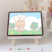 Desktop lazy mobile phone holder ins Wind wooden ipad tablet universal universal student adjustable mini easel