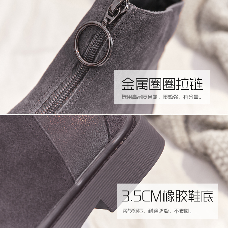 Bottes mi-saison femme OTHER en Caoutchouc - Ref 3250999 Image 4
