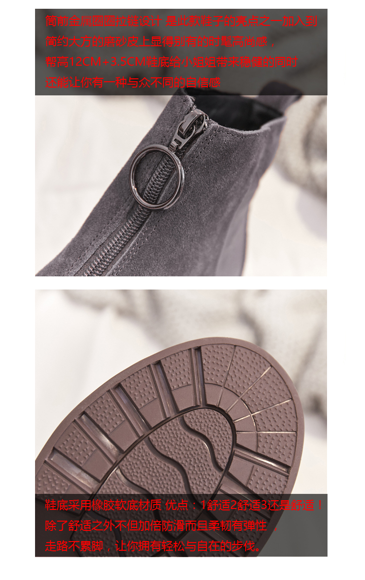 Bottes mi-saison femme OTHER en Caoutchouc - Ref 3250999 Image 17