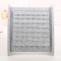 Ring display panel earrings jewelry display rack creative jewelry shelf ice velvet ring ring