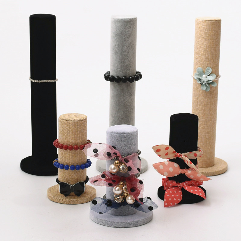 Ice Velvet Rubber Band Frame Hair Ring Frame Bracelet Display Frame Jewelry Frame Bracelet Display Frame Jewelry Display Frame