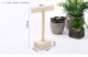 Nhật ký sáng tạo Vòng đeo tay Vòng đeo tay đứng Vòng hoa tai Bông tai Bông tai Trang sức Hiển thị Đứng chụp đạo cụ Hiển thị cửa sổ - Vòng đeo tay Clasp đá đào hoa