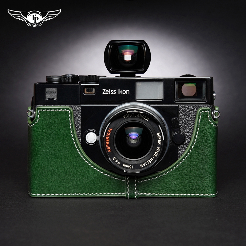 TP Original Cai Yikang ZEISS IKON ZM SW CAMERA BAG Leather Cover Negatives Machine Bull Leather protective sleeves
