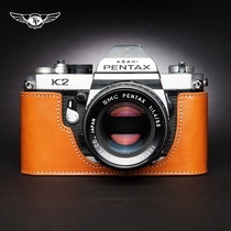 TP original leather Pentax Pentax K2 LX MX SUPER A- phase machine bag Film machine leather sleeve protective cover