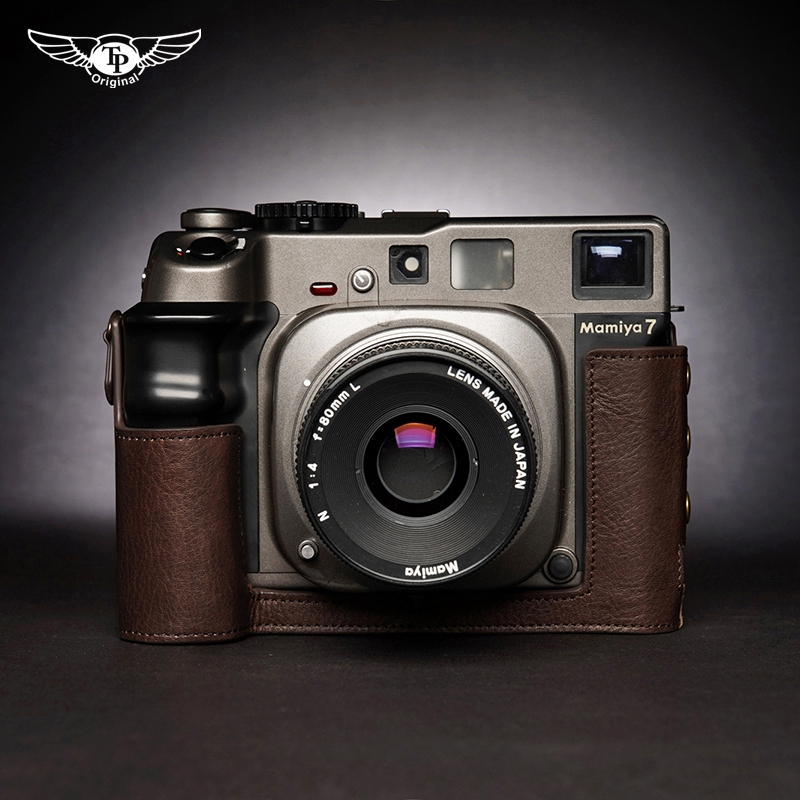 Genuine Leather Mamiya 7Ii 7 Camera Bag 6 6Mf Leather Case Medium Format Film Camera Protective Case Handmade