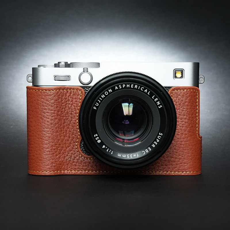 Genuine Leather Camera Half Case Bag Cover For Fuji X-E5 XE5 | eBay