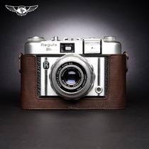 Genuine leather Rigula Regula IIIb IIId camera foreskin cover film side shaft protective sleeve handmade cow leather