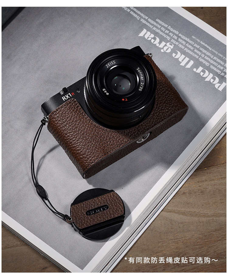 Camera Cowhide Bag Body BOX Case for Sony RX1RM3 RX1R3 Body