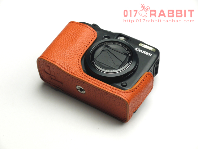 Đài Loan TP gốc canon Canon G12 máy ảnh cơ sở da bao da máy ảnh g12 túi retro - Phụ kiện máy ảnh kỹ thuật số balo national geographic ng w5070