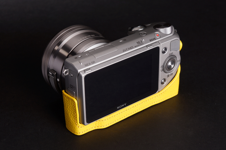 Đài Loan TP da thủ công nguyên bản micro đơn Sony Sony NEX5T túi đựng máy ảnh NEX5R bao da thời trang - Phụ kiện máy ảnh kỹ thuật số túi fujifilm