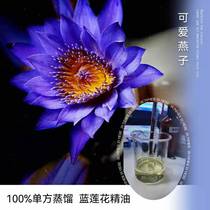 Lhuile essentielle de lotus bleu est fabriquée en Chine eau florale distillée de Hainan distillée et extraite recette unique fidélité goût léger veuillez ne pas prendre de photos.