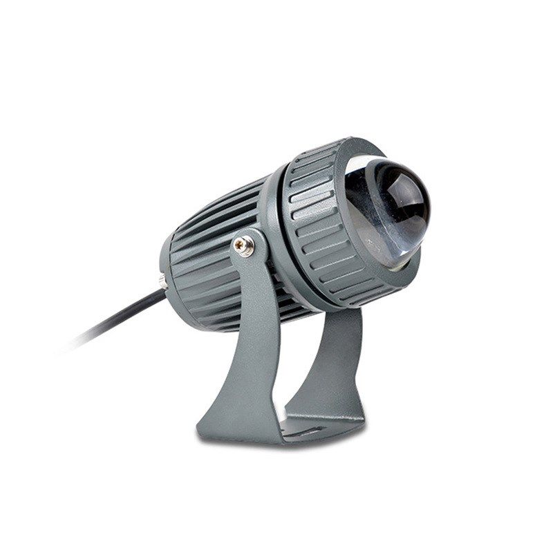 Spotlight outdoor LED a beam of light spotlight lamp waterproof hotel exterior wall remote narrow light spotlight 10W light column lamp