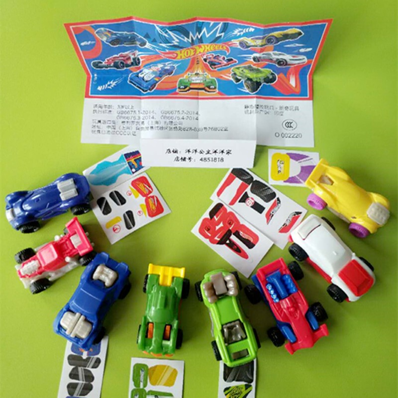 The New Version of Hot Wheels Sports Car Was a Cool Little Toy That Was Inside the Kinder Surprise Egg and Was Not Chocolate