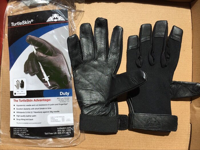 Imported American TurtleSkin tortoise shell Duty TUS-006 anti-cut anti-stab military fan tactical gloves