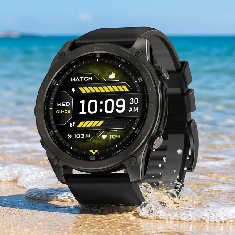 Huaqiangbei Tactix8 Tactical Smart Watch 5Atm Waterproof Swimming Sports Health Monitoring Compass Outdoor Huaqiangbei Tactix8 Tactical Smart Watch 5Atm Waterproof Swimming Sports Health Monitoring Compass Outdoor