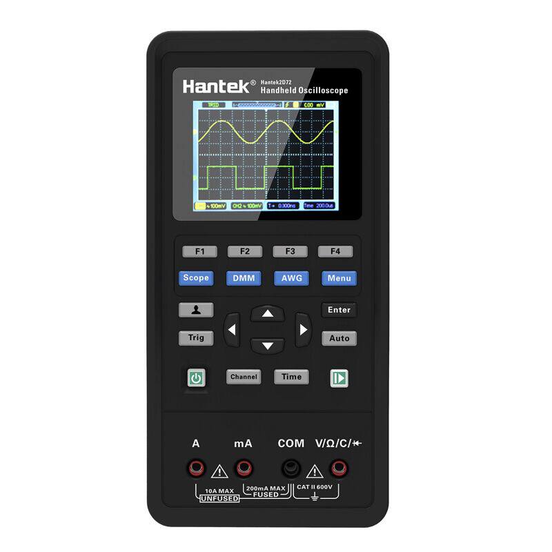 Handheld oscilloscope dual channel Hantai Hantek2C42 2C72 2D422D72 2D422D72 repair with meter signal source