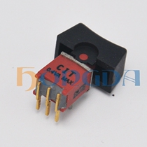 Import button switch CIT torsion switch single joint three-foot bending foot three-gear bilateral reset waterproof