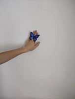 Кольцо с бабочкой 8,5 см, бабочка 29 Цвет -до -2