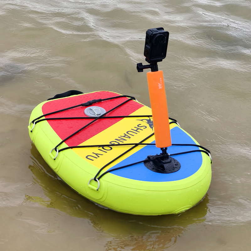 Extra-Large Buoyancy Swimming Float Board for Shooting, Outdoor Winter Swimming Inflatable Foldable Selfie Video Recording Tool