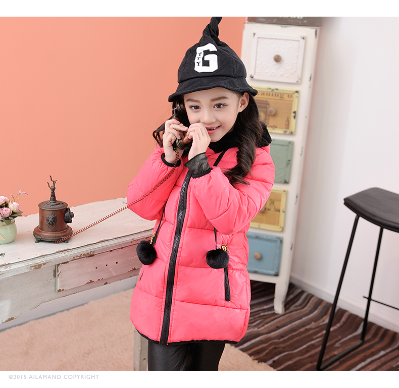 Manteau pour fille AILARMAND - Ref 2164243 Image 22