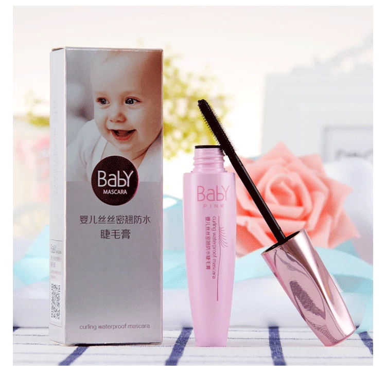 Bán buôn Baimeizi Baby Silky Waterproof Mascara Nữ Sinh viên mỏng và bền không bị nhòe kéo dài - Kem Mascara / Revitalash chuốt mi lameila