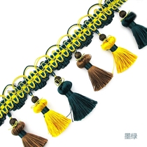 (Beauty villa beauty home)Turandot magic ball curtain lace hanging ball hanging spike beads curtain lace wholesale