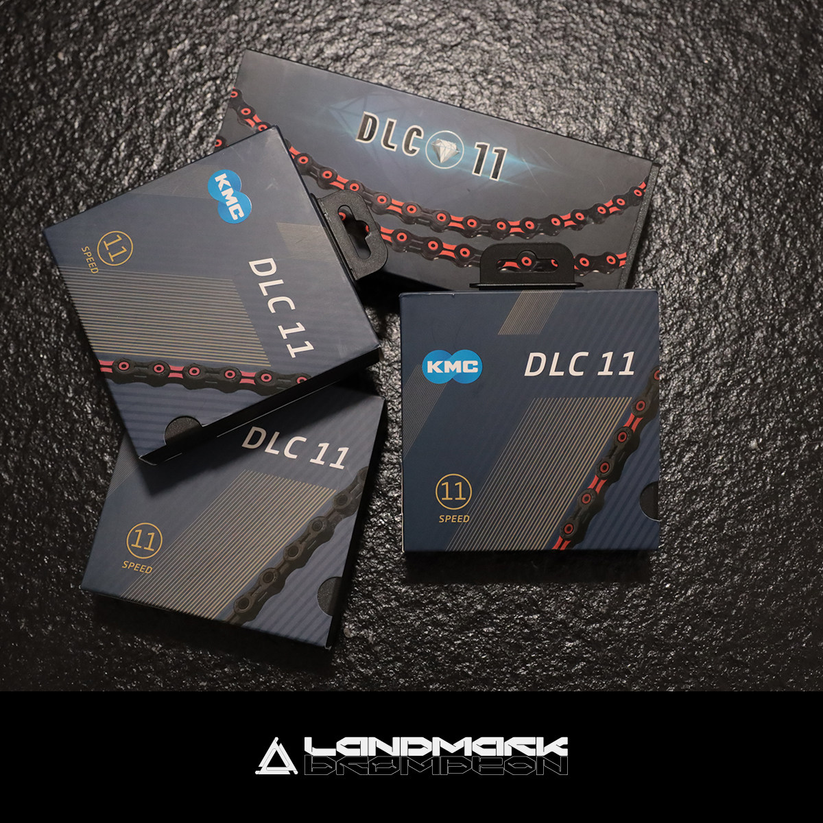 K M C black drill DLC chain full hollowed-out 11 speed X11SL small cloth outer three with light weight YBN-Taobao