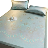 Шелковый комплект, коврик, элитная летняя простыня для домашнего использования, 3 предмета, можно стирать