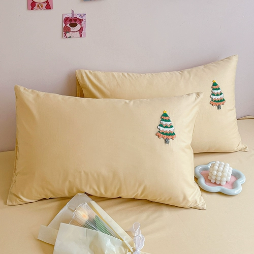 Хлопковый брендовый комплект, пододеяльник, простыня, коллекция 2023, 4 предмета, постельные принадлежности, популярно в интернете, 3 предмета