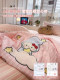 Maternity-Grade All-Cotton Double-Layer Gauze Ice-Skin Cooling Summer Quilt, Air-Conditioning Quilt, Machine Washable Summer Quilt, Cooling Mat Four-Piece Set for Summer