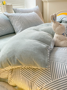 Cotton Winter Single Velvet Duvet Cover