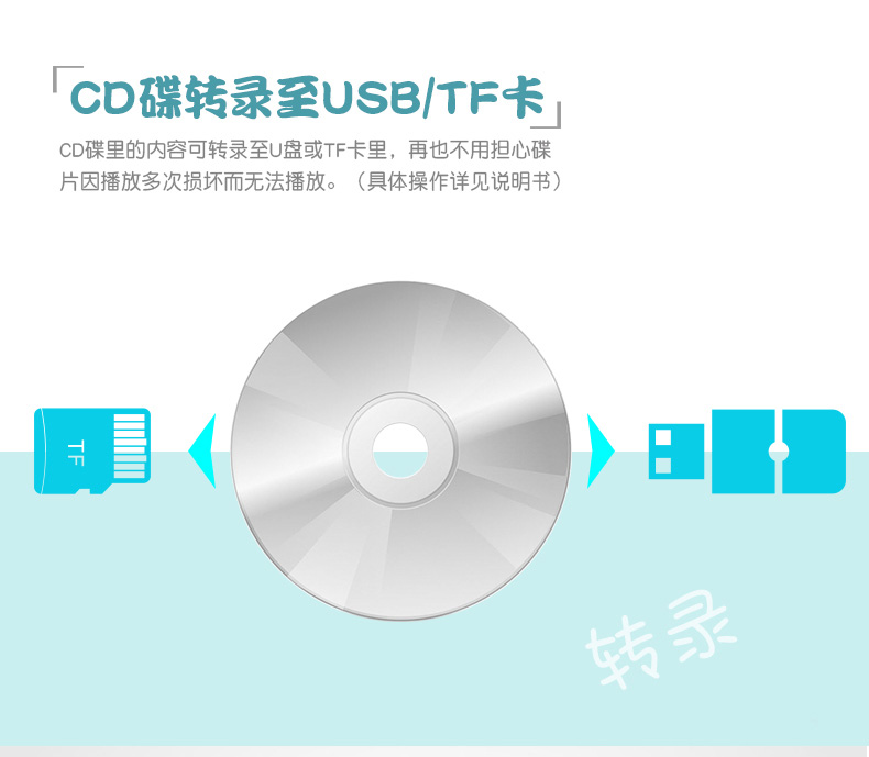 máy nghe nhạc thẻ nhớ Panda F-388 có thể sạc lại video HD DVD lặp lại DVD - Máy nghe nhạc mp3 máy nghe nhạc có bluetooth
