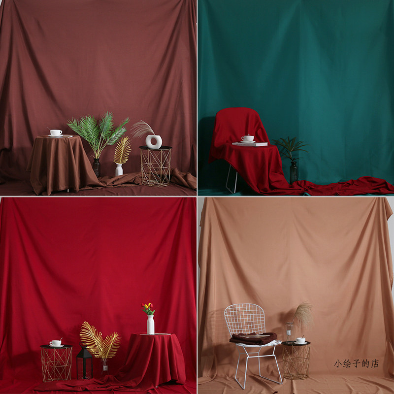 4*3 1 meter thick texture background fabric Net red decoration hit wall photography shoot and shoot video live broadcast