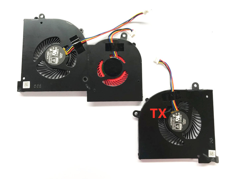 Used for Msi Gs65 Gs65Vr P65 Ms-16Q1 Q2 Q3 Q4 8Rf Fan