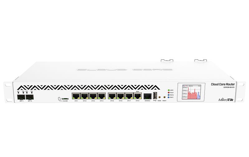 MikroTik CCR1036-8G-2S EM Router wired enterprise-grade broadband home high speed
