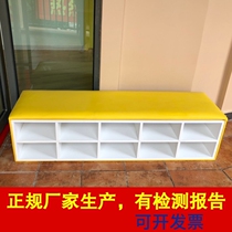 Childrens area sofa stool training institutions waiting area shoe bench dance class kindergarten long soft bag shoe cabinet