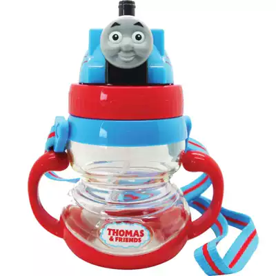 Thomas Children's Cup Kindergarten baby goes out to carry sippy cup dual-purpose children drink water cup to fall