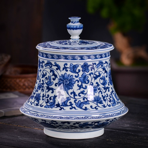 Jingdezhen Ceramic имитация ручной работы с чайным контейнером запечатывание чая и запечатанный аквариум.