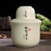 Jingdezhen gốm ấm nồi rượu đặt rượu vang nóng rượu vang ấm nồi Songhe hộ gia đình rượu vang vàng rượu vang trắng ly - Rượu vang ly uống rượu mạnh Rượu vang