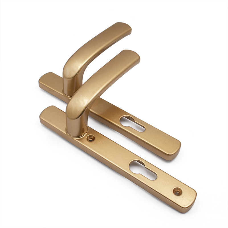 115 holes from 85 center distance of the aluminum alloy flat door lock gold handle handle handle handle